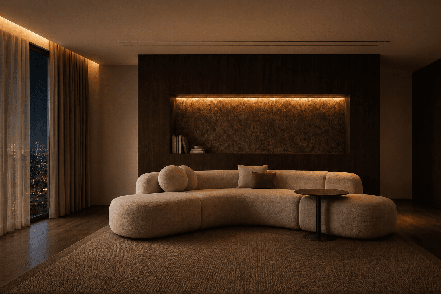 Carmee Interior - Night