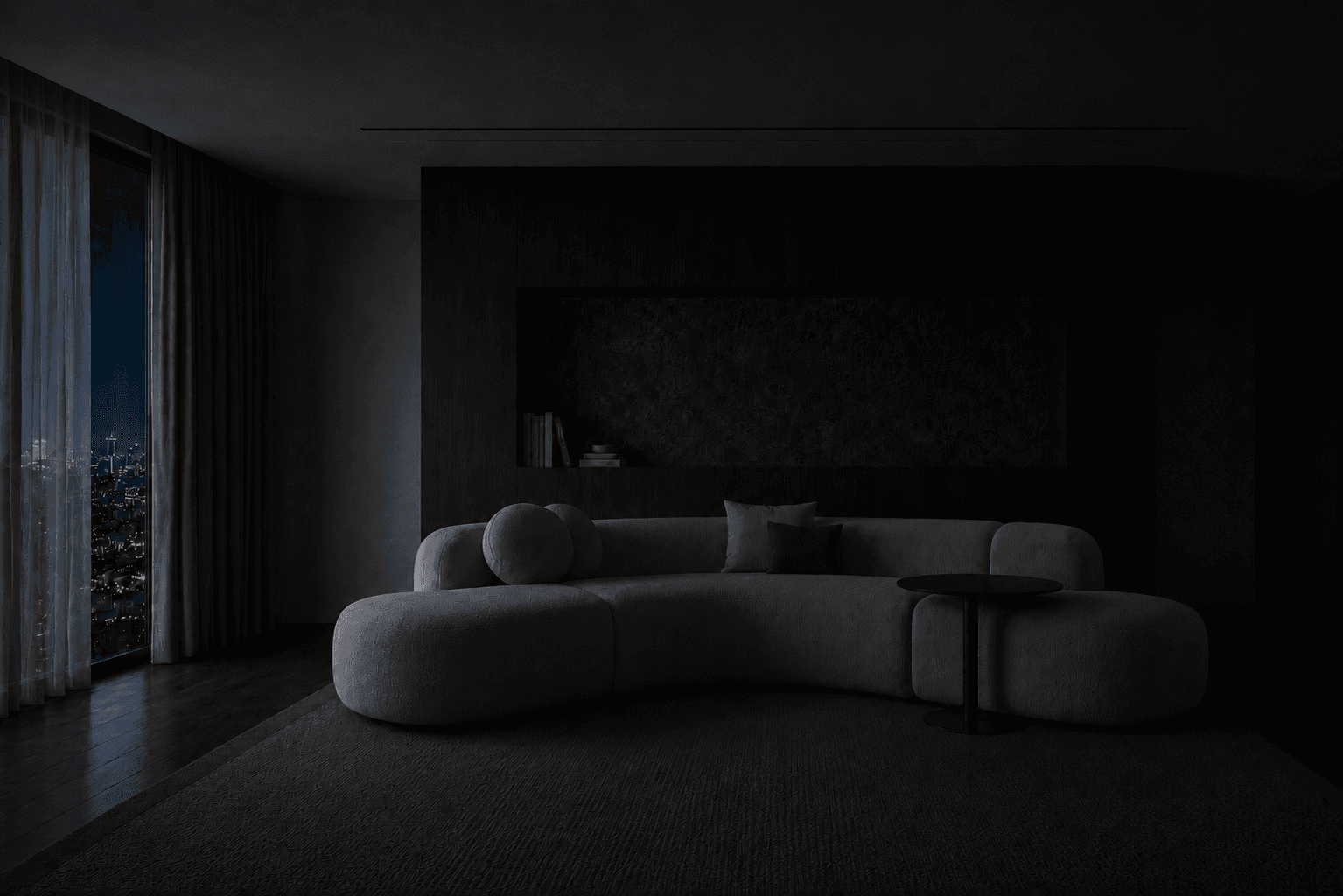 Carmee Interior - Lights Off